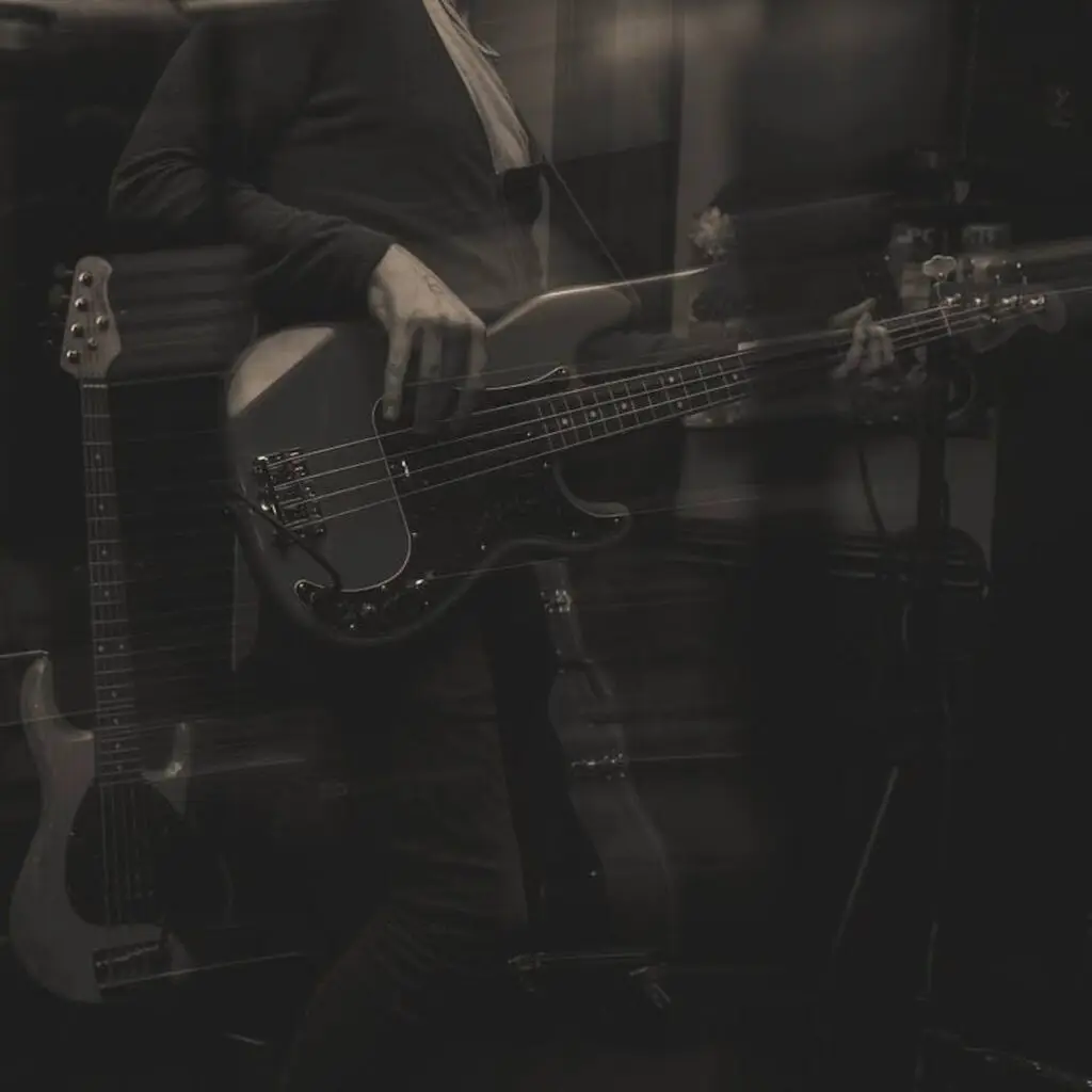 Hayden Playing Bass